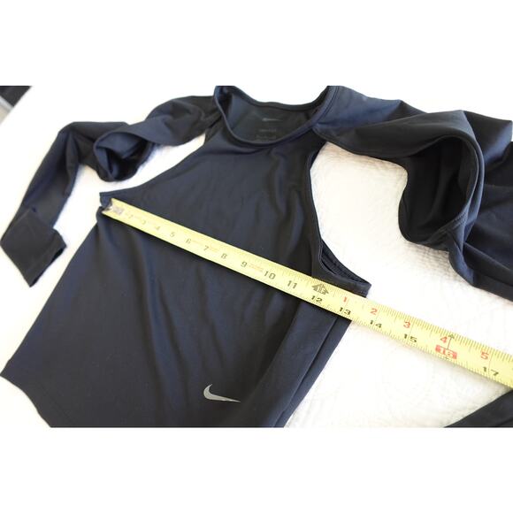 Nike Dri Fit Stealth Evaporation City Ready Running top S/P - Picture 7 of 9